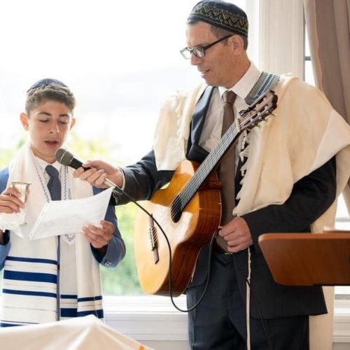 Rabbi and BarMitzvah