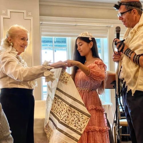 Rabbi Reuber and Bat Mitzvah